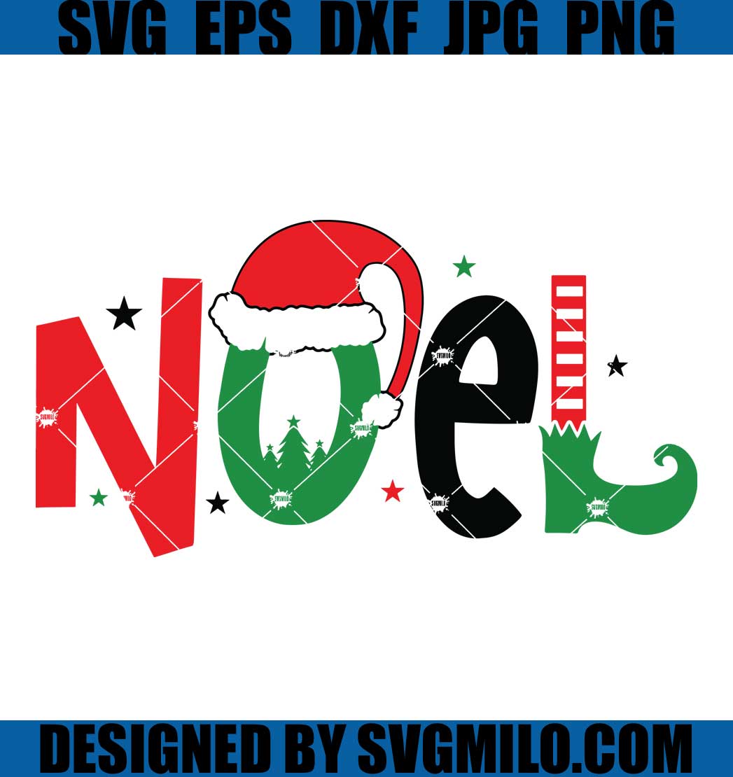 Noel-Svg_-Christmas-Svg_-Elf-Svg_-Santa-Hat-Svg