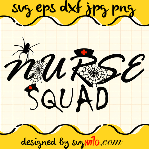 Nurse Squad SVG, Hlloween SVG