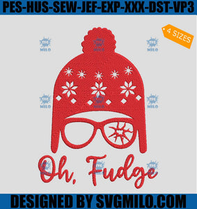 Oh-Fudge-Embroidery-Design_-Funny-Kids-Christmas-Movie-Holiday-Embroidery-Design