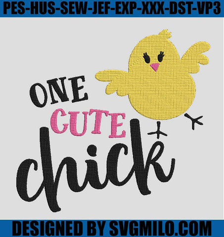 One-Cute-Chick-Embroidery-Design