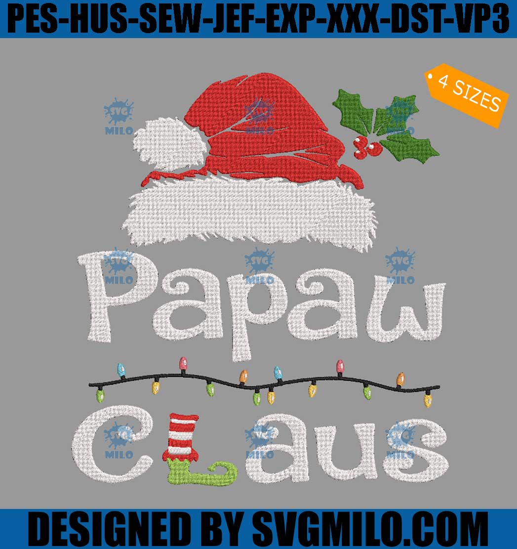Papaw-Claus-Christmas-Embroidery-Design_-Christmas-Papaw-Embroidery-Design
