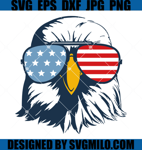 Patriotic-Eagle-With-Sunglasses-Svg-Eagle-Svg-American-Flag-Svg