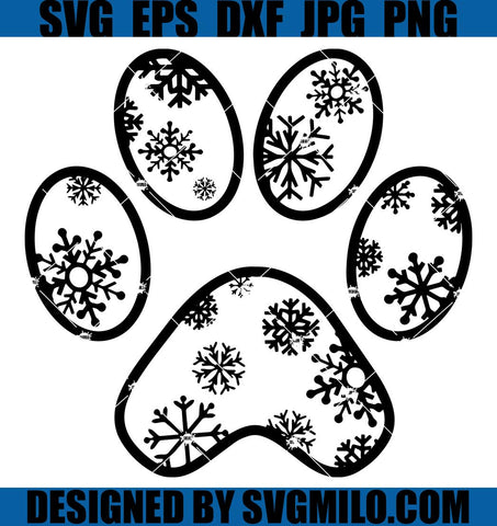 Paw-Print-Svg-Snowflake-Svg-Dog-Paw-Cat-Paw-Svg