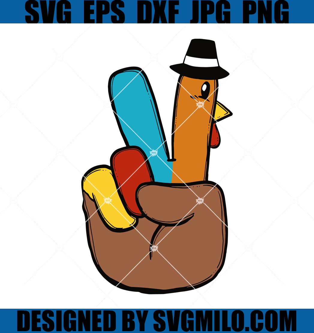 Peace-Hand-Sign-Turkey-SVG