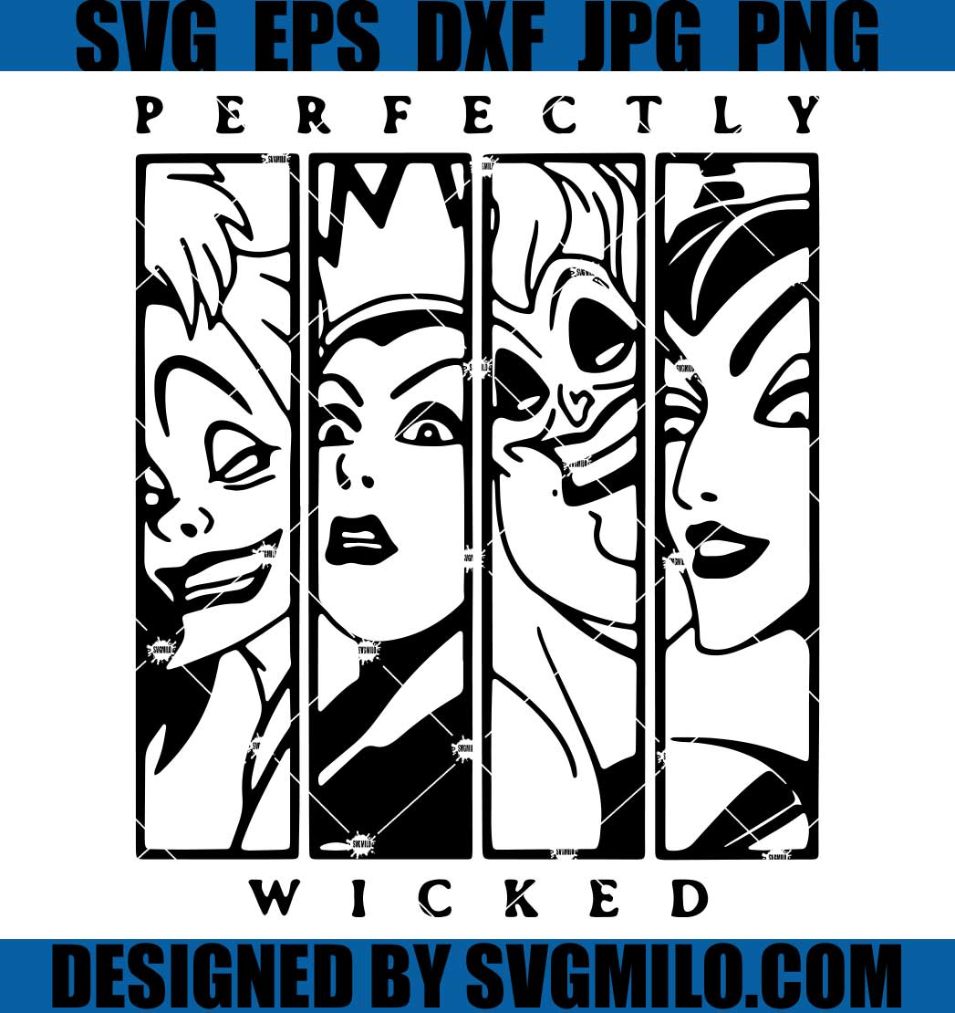 Perfectly Wicked SVG, Witches SVG, Wicked SVG