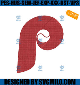 Philadelphia-Baseball-Logo-Embroidery-Design_-Sports-Philadelphia-Embroidery-Design