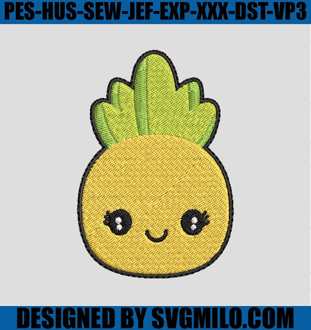 Pineapple-Embroidery-Design