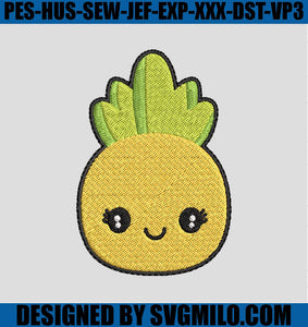 Pineapple-Embroidery-Design