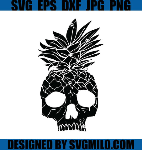 Pineapple-Skull-SVG_-Skull-Halloween-SVG_-Skull-SVG