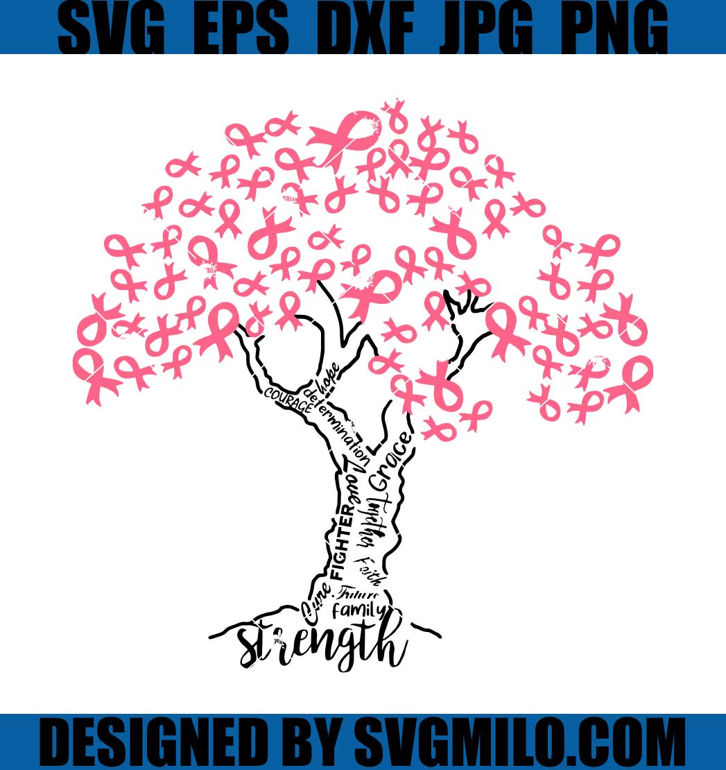 Pink-Ribbon-Tree-SVG_-Cancer-Tree-SVG_-Breast-Cancer-Fighter-SVG ...