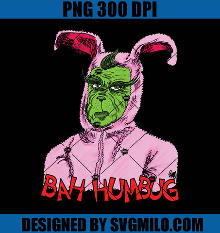 Pink Humbug Nightmare PNG, Bah Humbug PNG, Grinch PNG