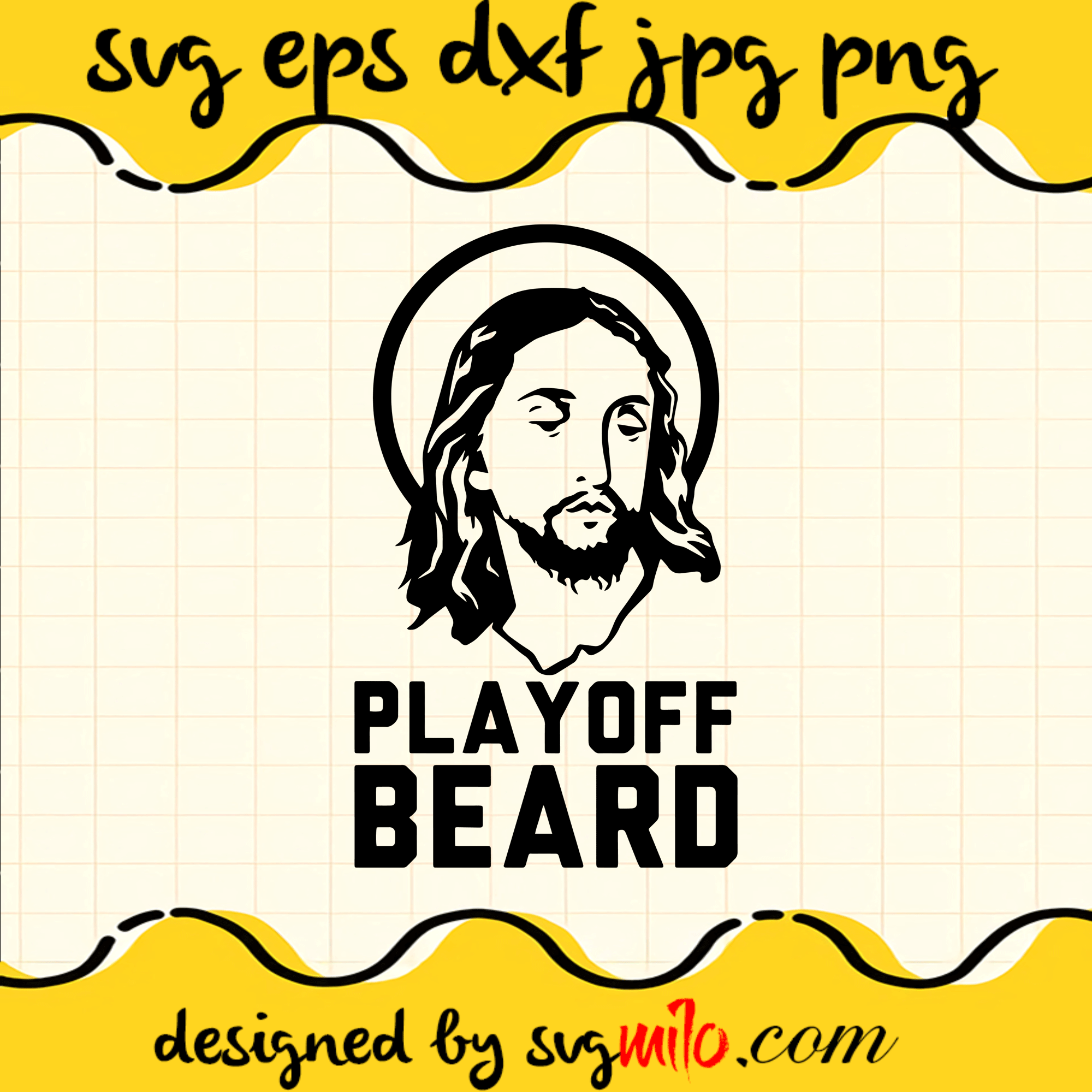 Playoff Beard SVG, Christmas SVG