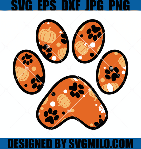 Dog-Print SVG-Paw-Print-SVG
