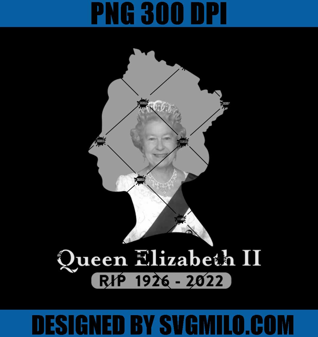 R.I.P Queen Elizabeth II 1926 - 2022 PNG, Rip Queen PNG