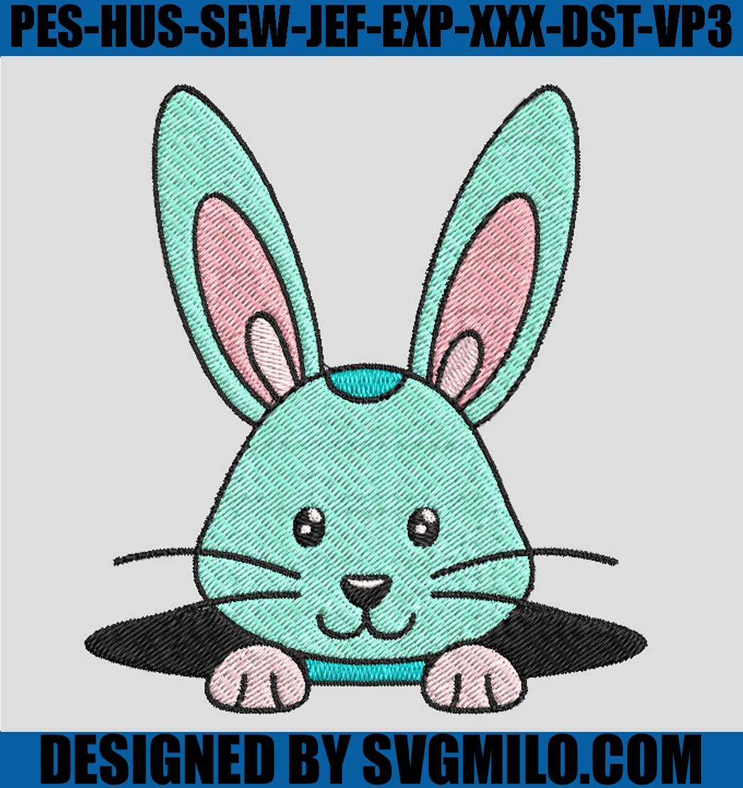 Rabbit-Embroidery-Design-Cute