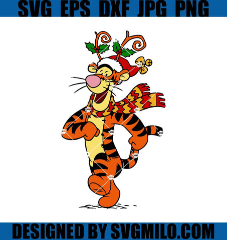 Reindeer-Antlers-Svg_-Tiger-Christmas-Svg_-Santa-Xmas-Svg