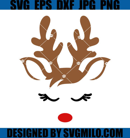 Reindeer-Svg_-Reindeer-Face-Svg_-Xmas-Svg