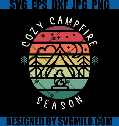Retro Camping SVG, Retro Sunshine Camping SVG