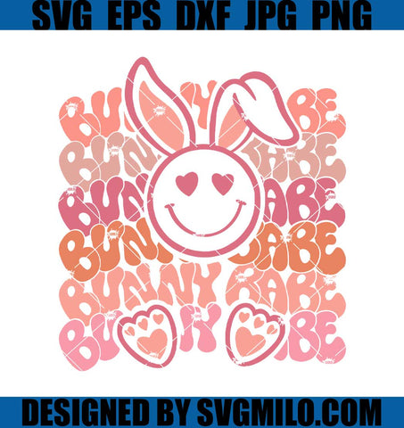    Retro-Easter-Bunny-Babe-SVG_-Groovy-Bunny-SVG_-Retro-Easter-SVG