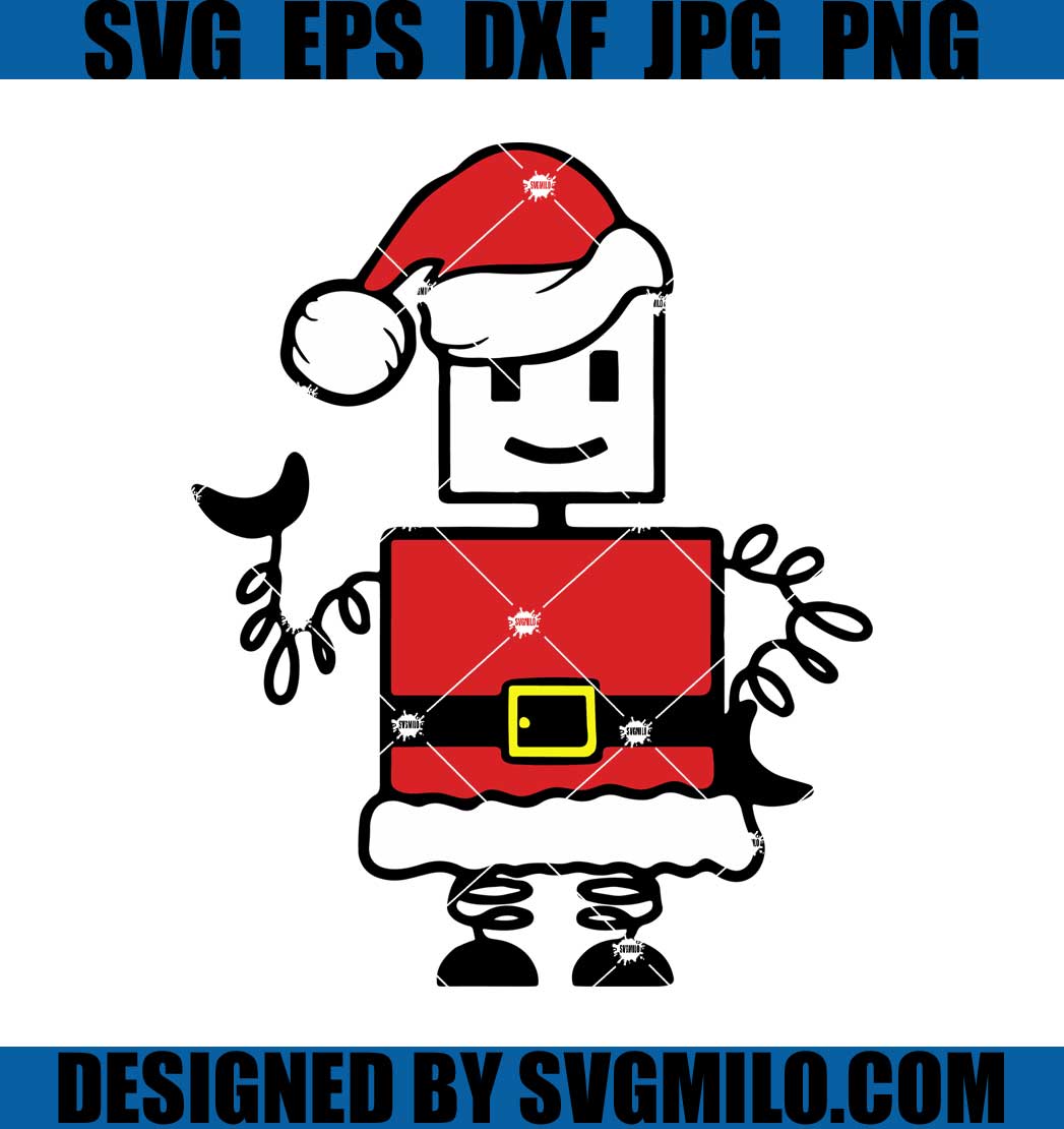 Robot-Santa-Claus-Svg_-Xmas-Svg_-Robot-Christmas-Svg