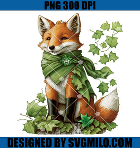 Saint Patrick Lucky And Cute Fox PNG, Fox Cute PNG