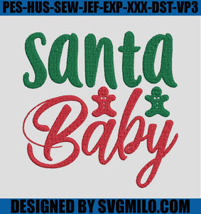 Santa-Baby-Embroidery-Design_-Christmas-Embroidery