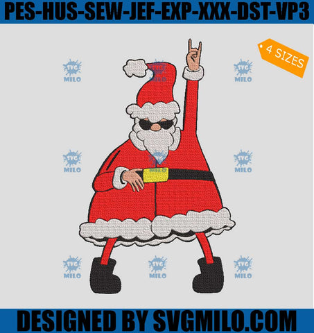 Santa-Claus-Embroidery-Design_-Santa-Dance-Embroidery-Design