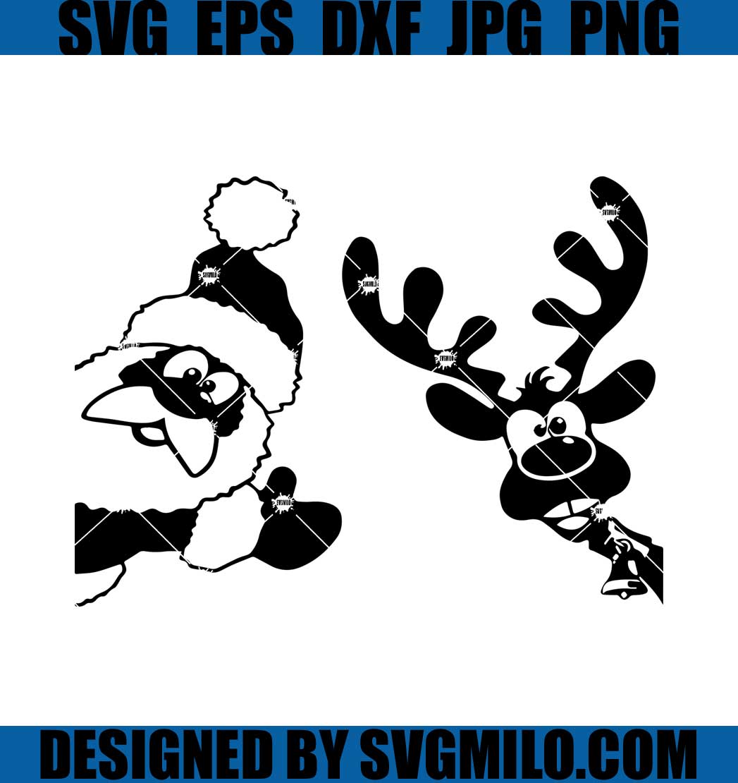 Santa-Claus-Svg_-Reindeer-Svg_-Xmas-Svg