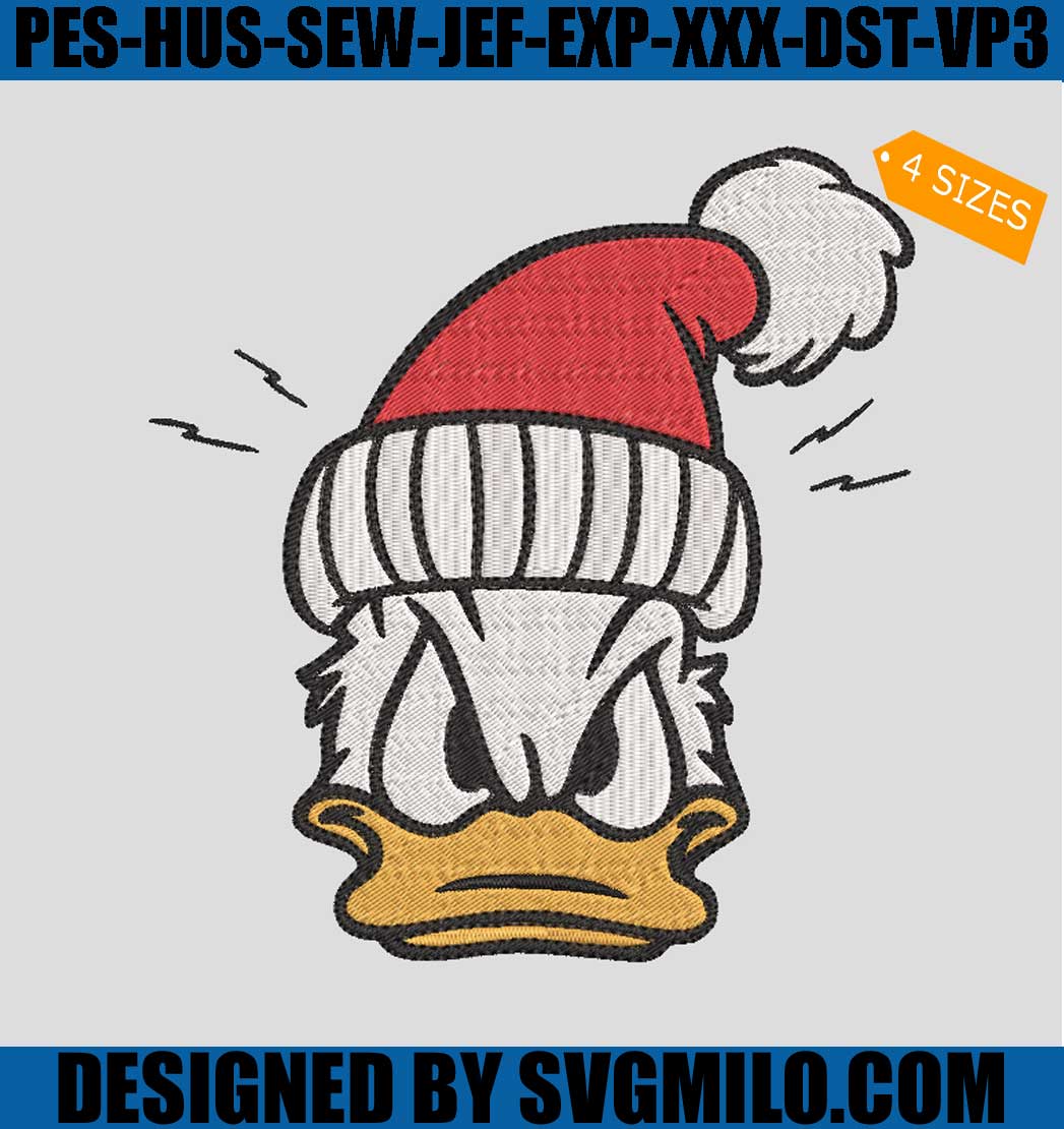 Donald Duck Head Angry