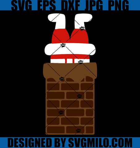 Santa-Into-The-Fireplace-Svg_-Christmas-Svg_-Fireplace-Svg