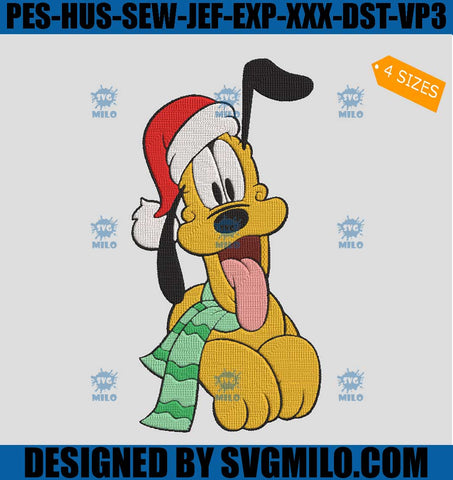 Santa-Pluto-Embroidery-Design_-Pluto-Christmas-Embroidery-Design