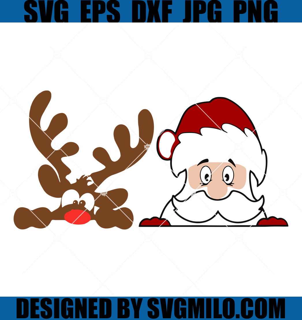 Santa-Svg-Reindeer-Svg-Christmas-Svg