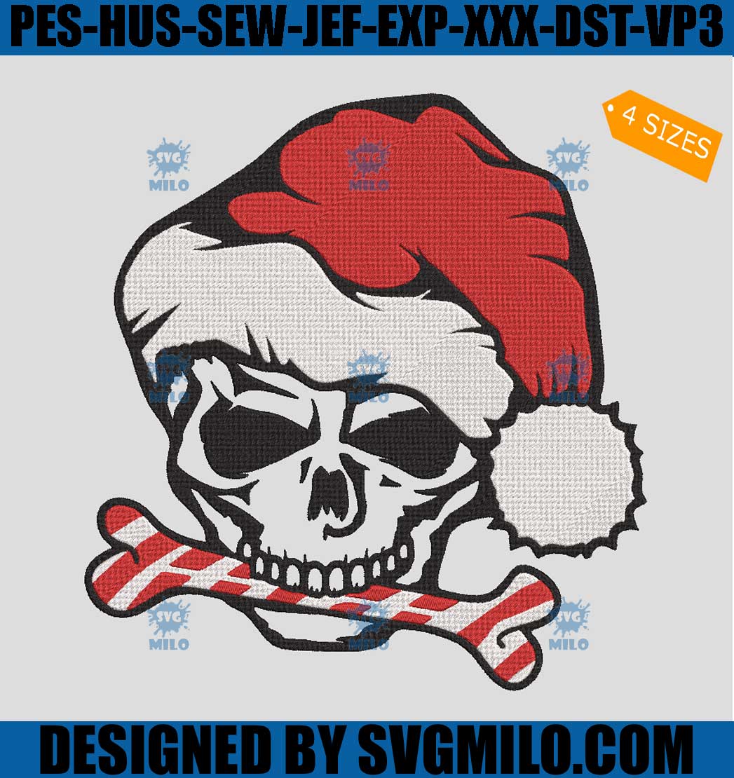 Santa-Skull-Xmas-Embroidery-Design_-Skull-Christmas-Embroidery-Design