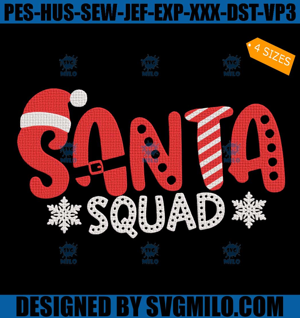 Santa-Squad-Embroidery-Design_-Santa-Christmas-Embroidery-Design ...