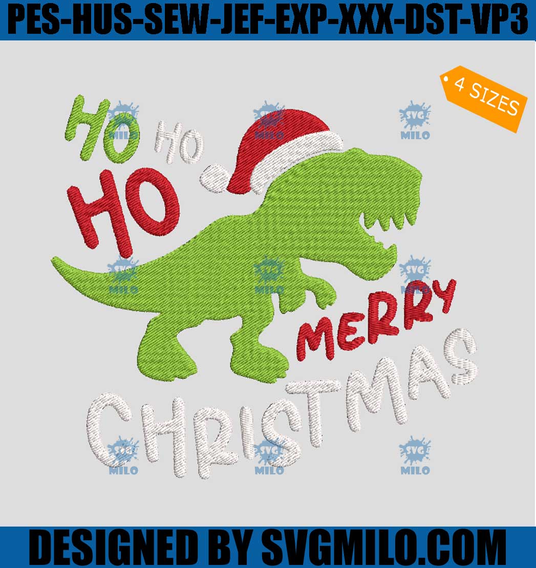 Santa-T-rex-Embroidery-Design_-T-rex-Christmas-Embroidery-Design