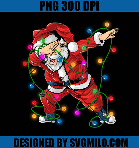 Santa Dabbing PNG, Santa Christmas PNG, Santa Xmas PNG