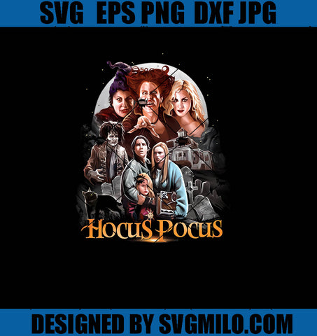 Scary Hocus Pocus PNG, Halloween PNG