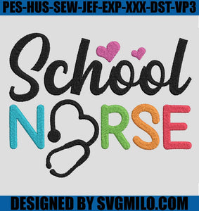    School-Nurse-Embroidery-Design