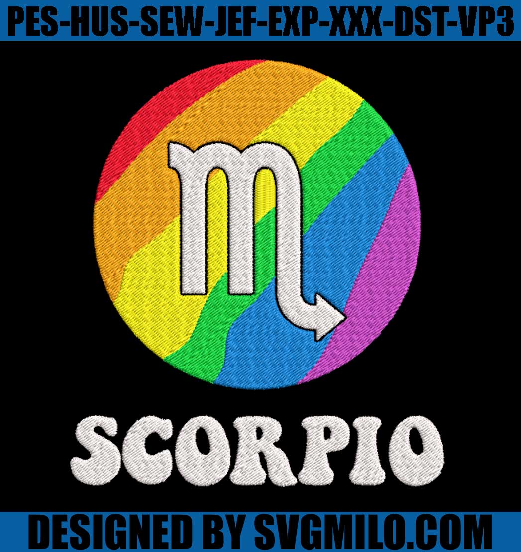 Scorpio-LGBT-Pride-Embroidery-Design_-Lgbt-Embroidery-Machine-File