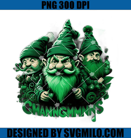 Shenanigans With My Gnomies PNG, St Patrick's Day Gnome PNG