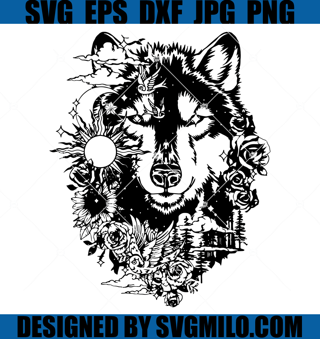 Siberian-Husky-SVG