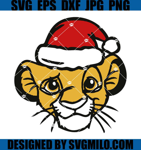 Christmas-Simba-Svg_-Simba-Santa-Claus-Svg_-Christmas-Lion-King-Svg