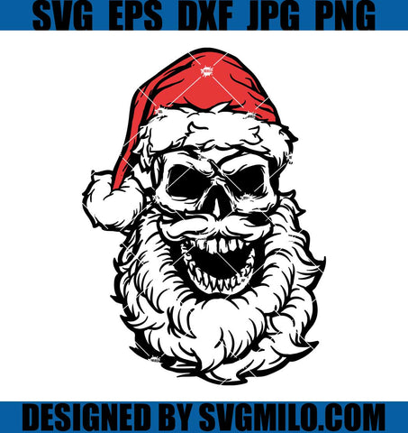 Skull-Santa-Svg_-Skeleton-Svg_-Funny-Gothic-Christmas-Horror-SVG