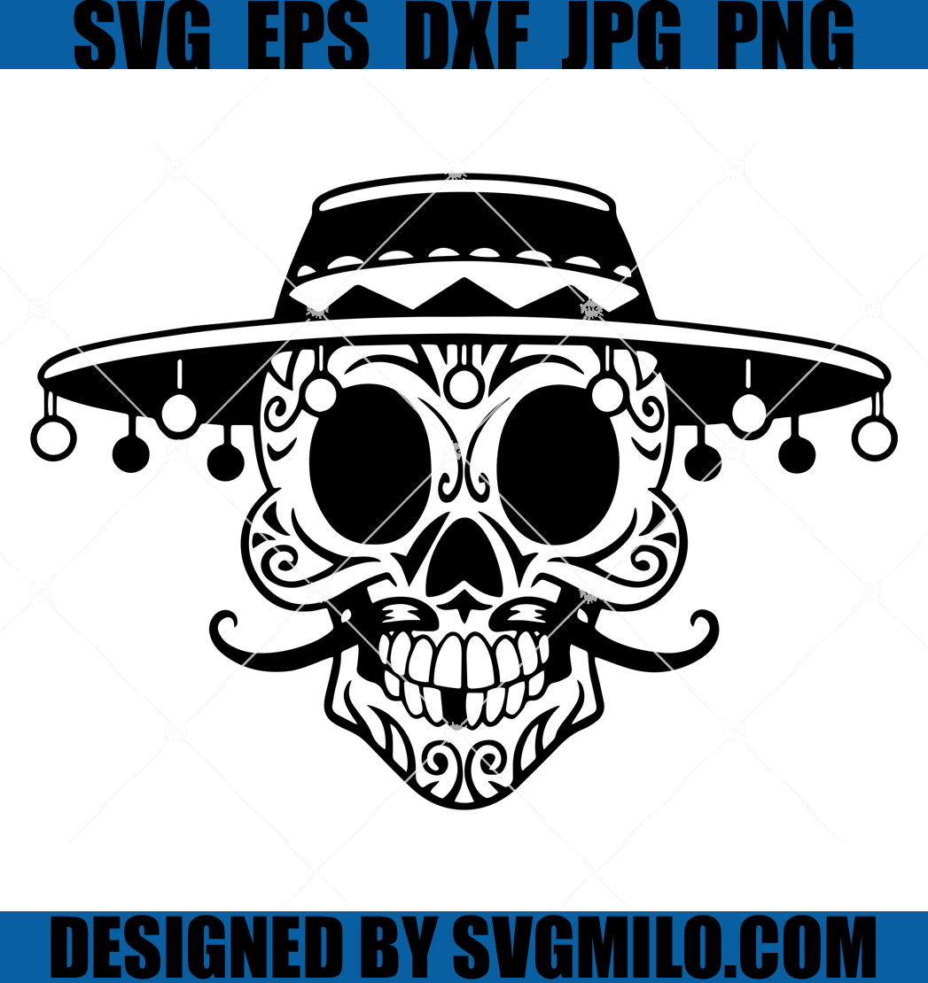 Skull-Wall-Mandala-SVG