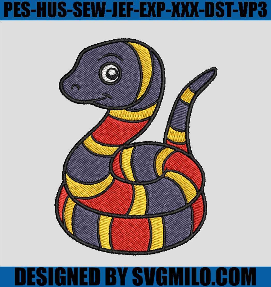 Snake-Embroidery-Design