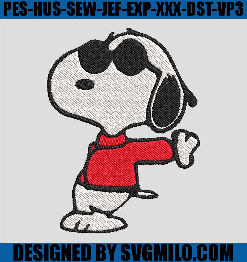    Snoopy-Cool-Guy-Embroidery-Design