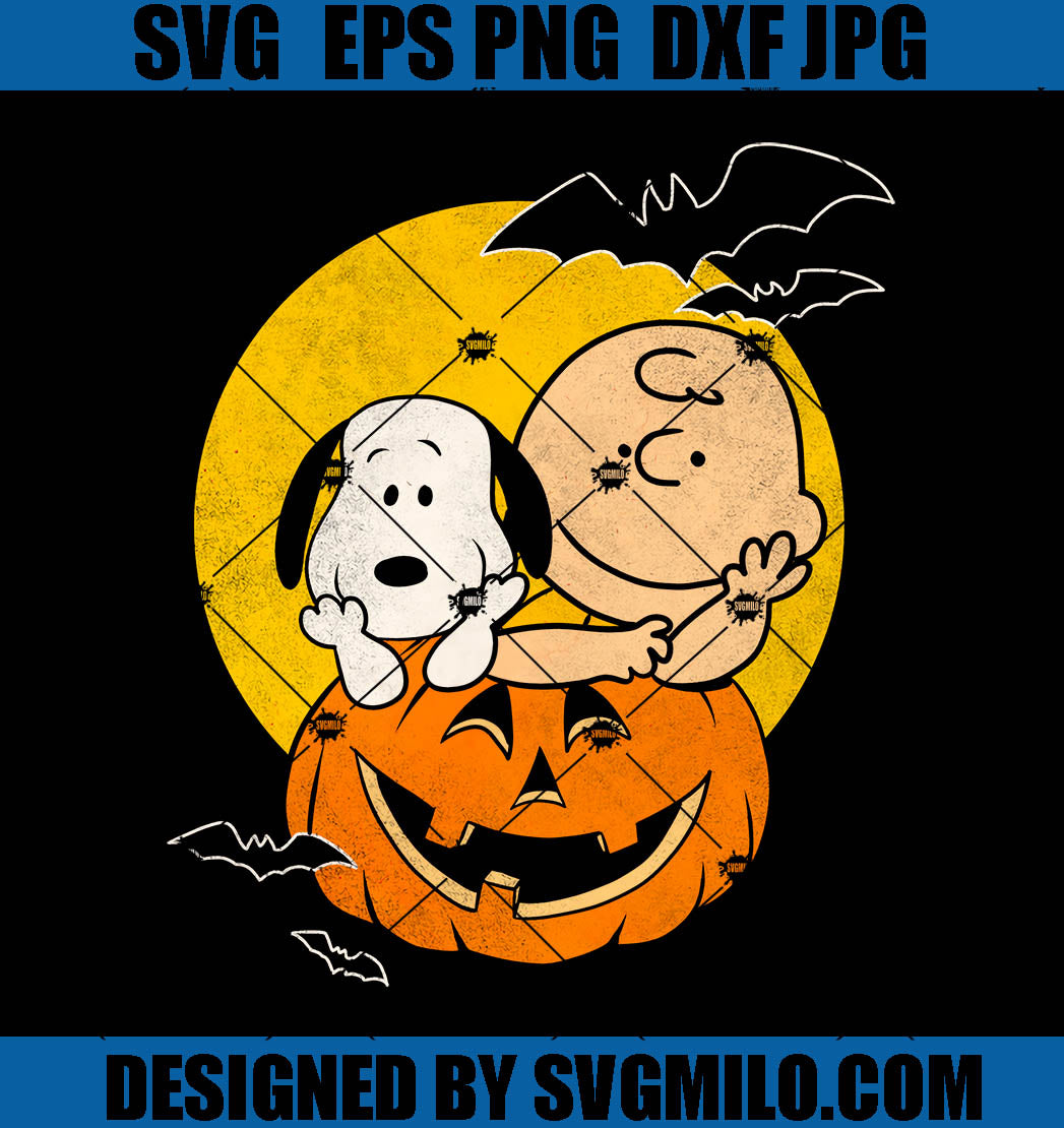Snoopy Halloween PNG, Pumkin PNG
