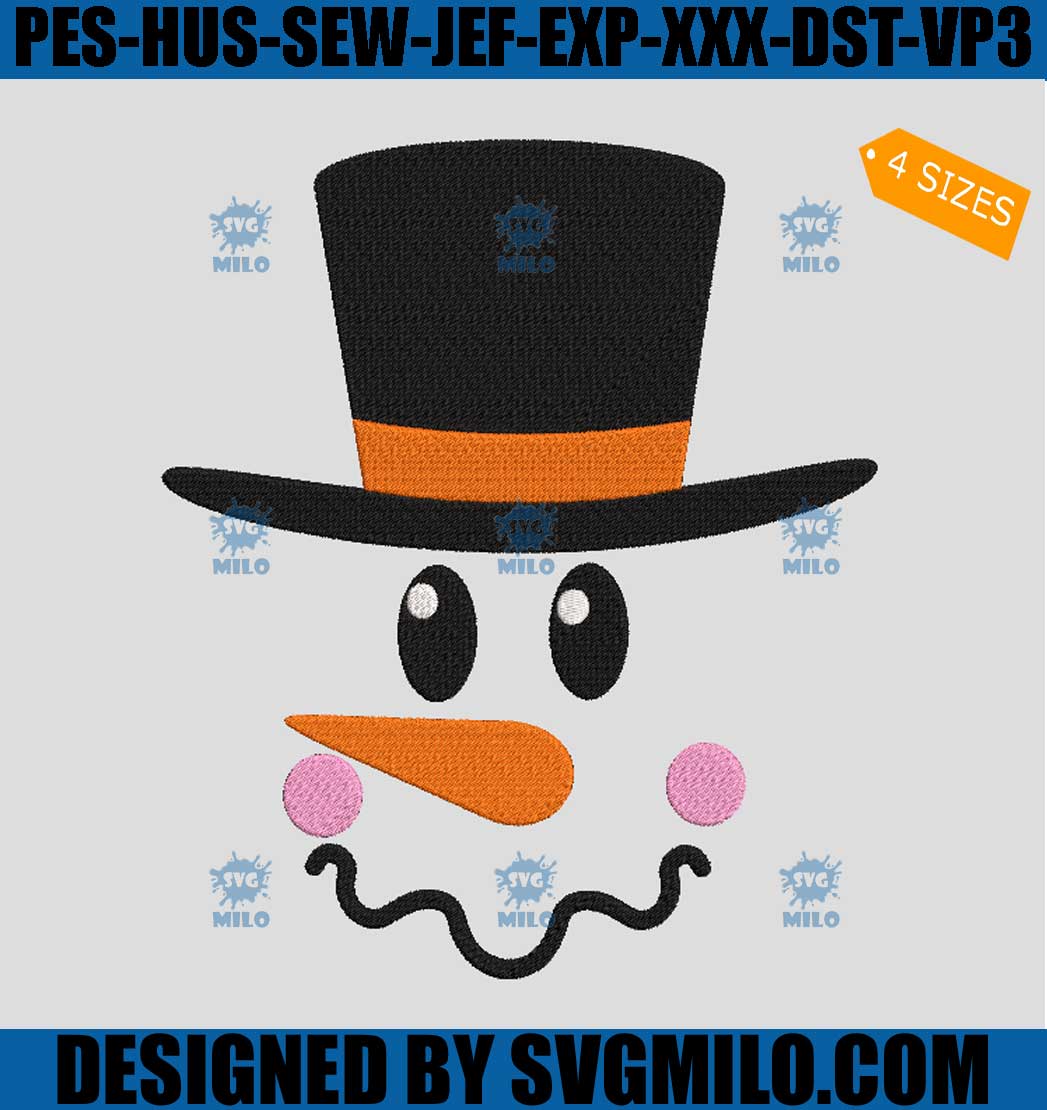 Snowman-Face-Embroidery-Design_-Snowman-Xmas-Embroidery-Design