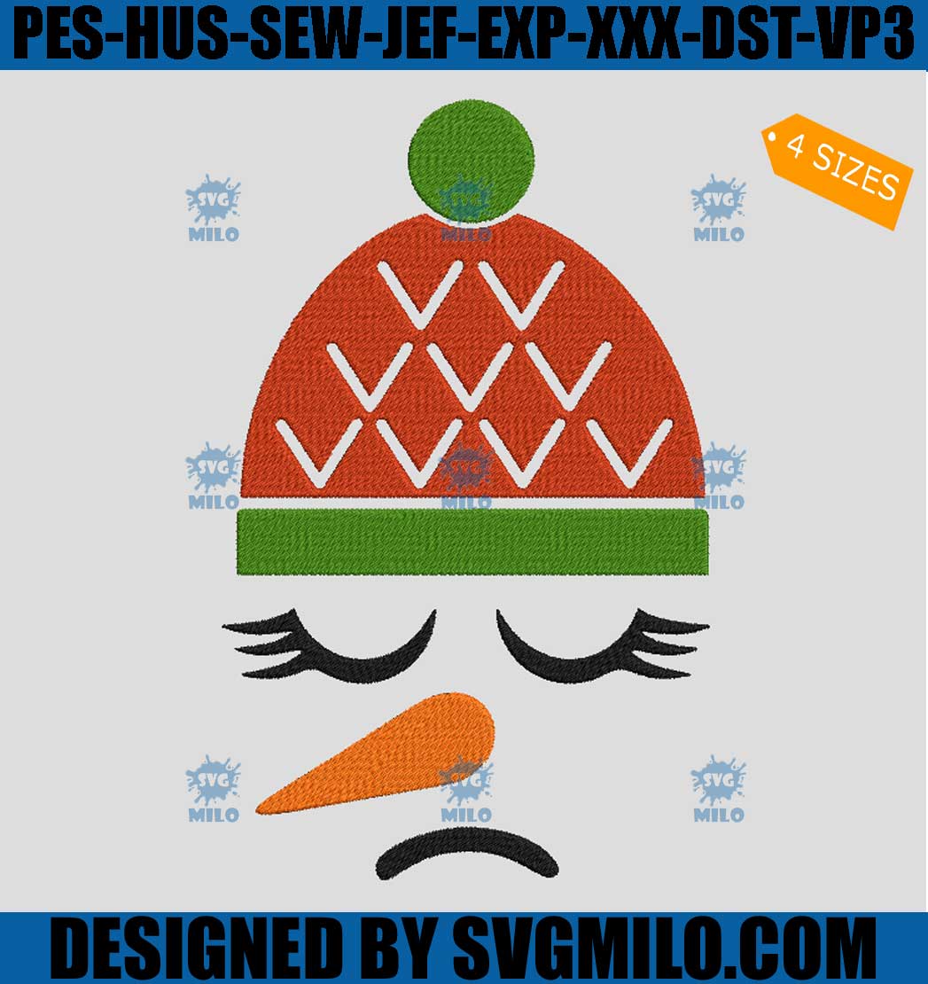 Snowman-Sad-Embroidery-Design_-Frosty-The-Snowman-Embroidery-Design