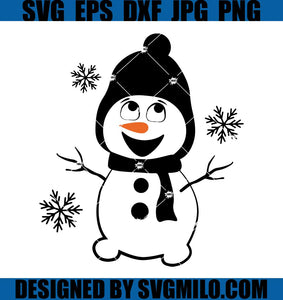 Snowman-Svg_-Snowman-With-Snowflakes-Svg_-Christmas-Svg